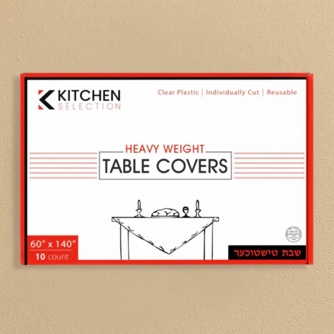 Clear Tablecloths - 10 Count