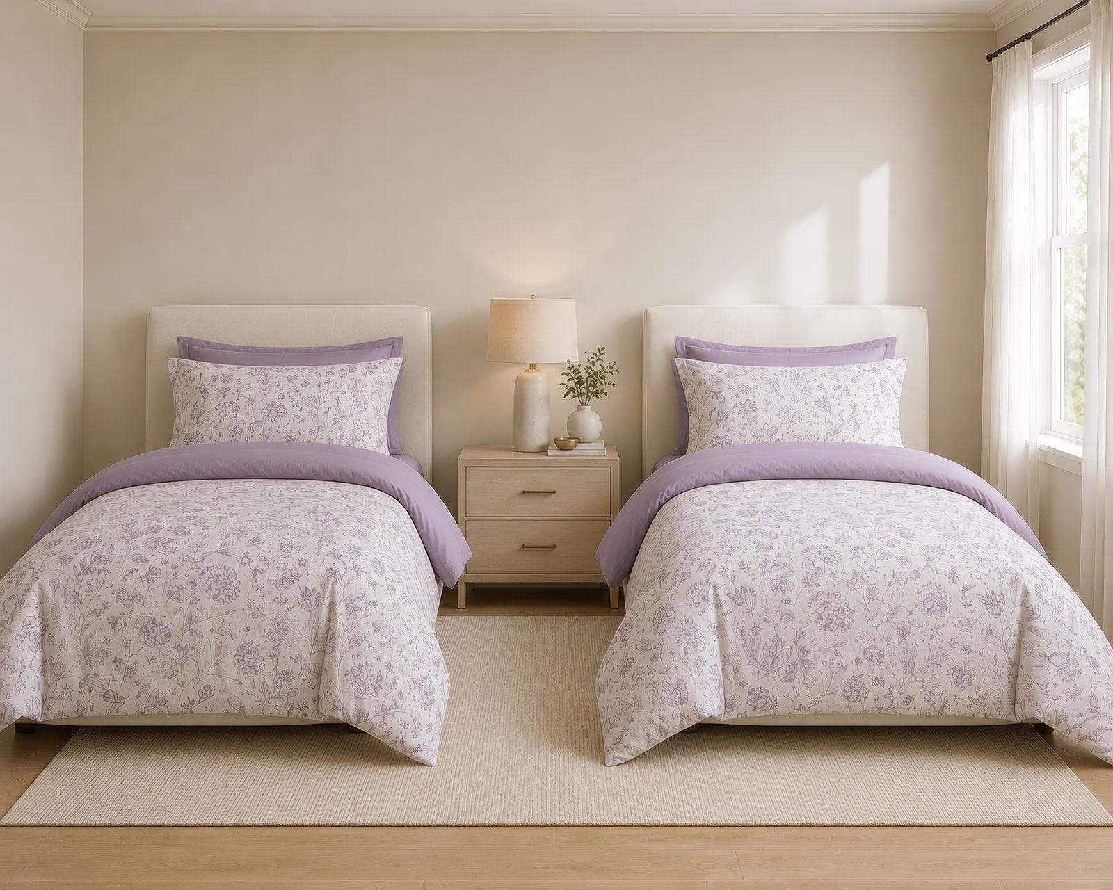 Scattered Gardens Bedding Set - 8 Piece