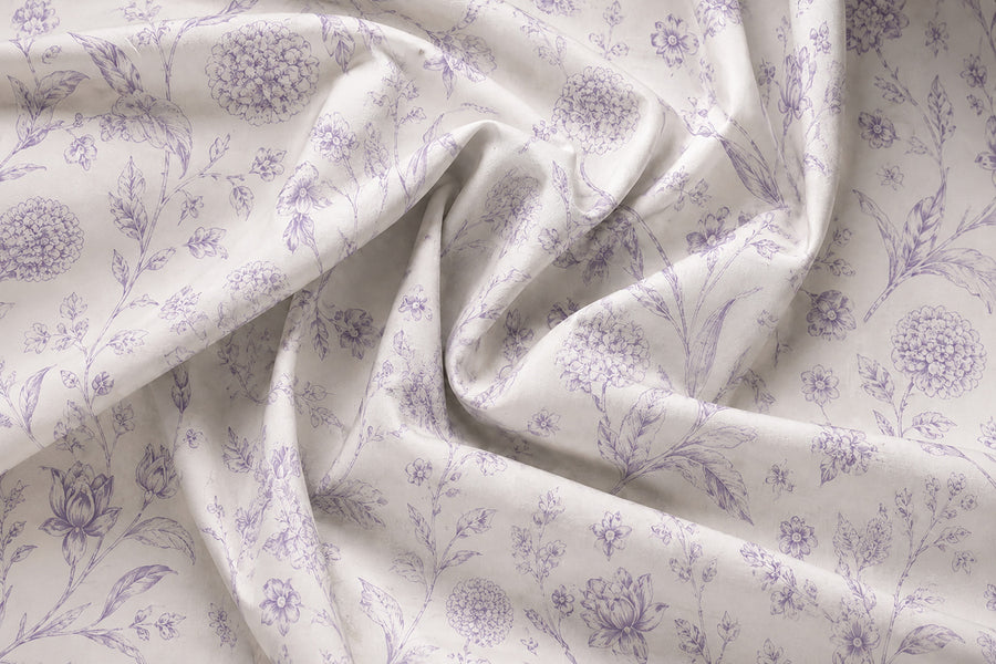 Scattered Gardens Bedding Set - 8 Piece