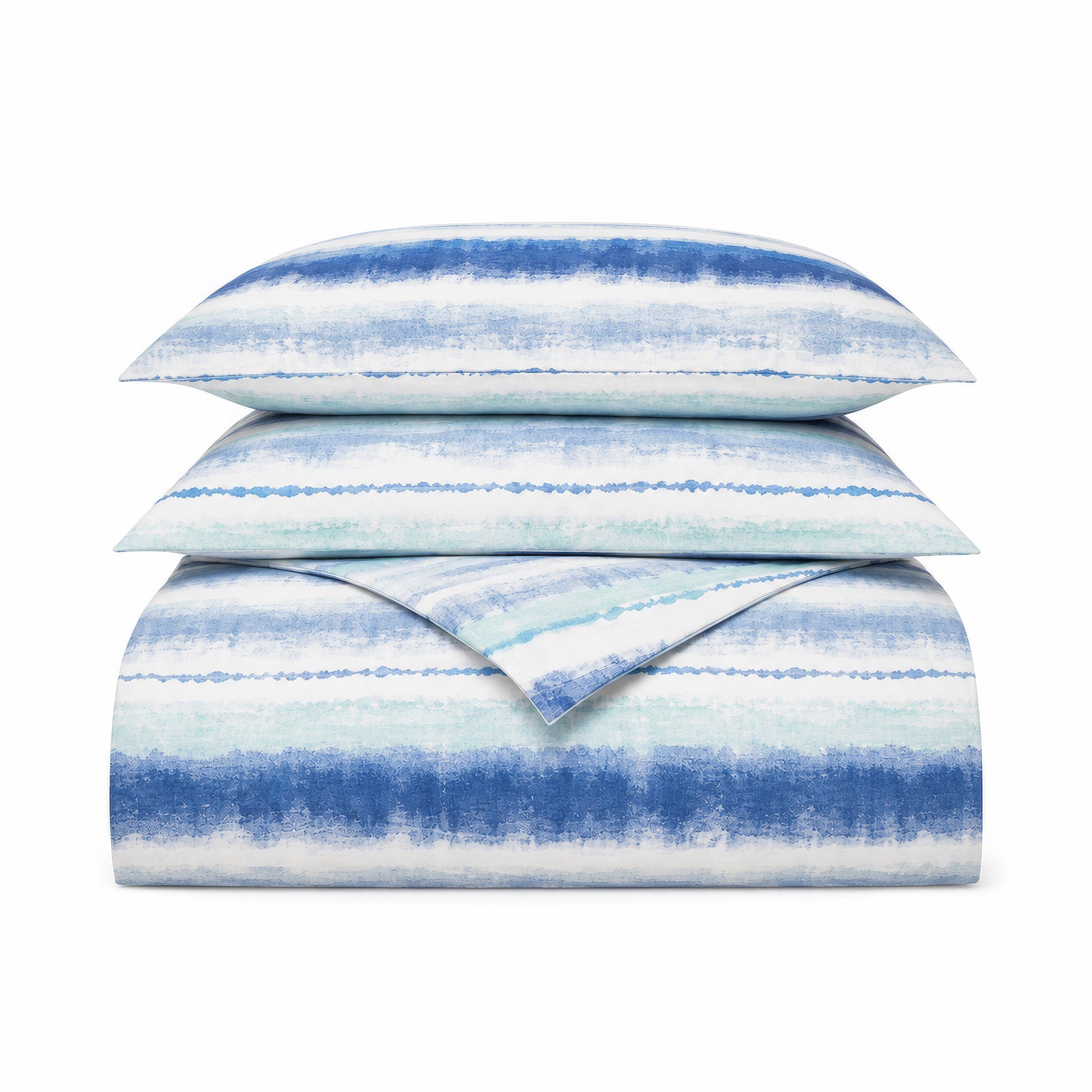 Luxe Meridian Blue Bedding Set - 8 Piece
