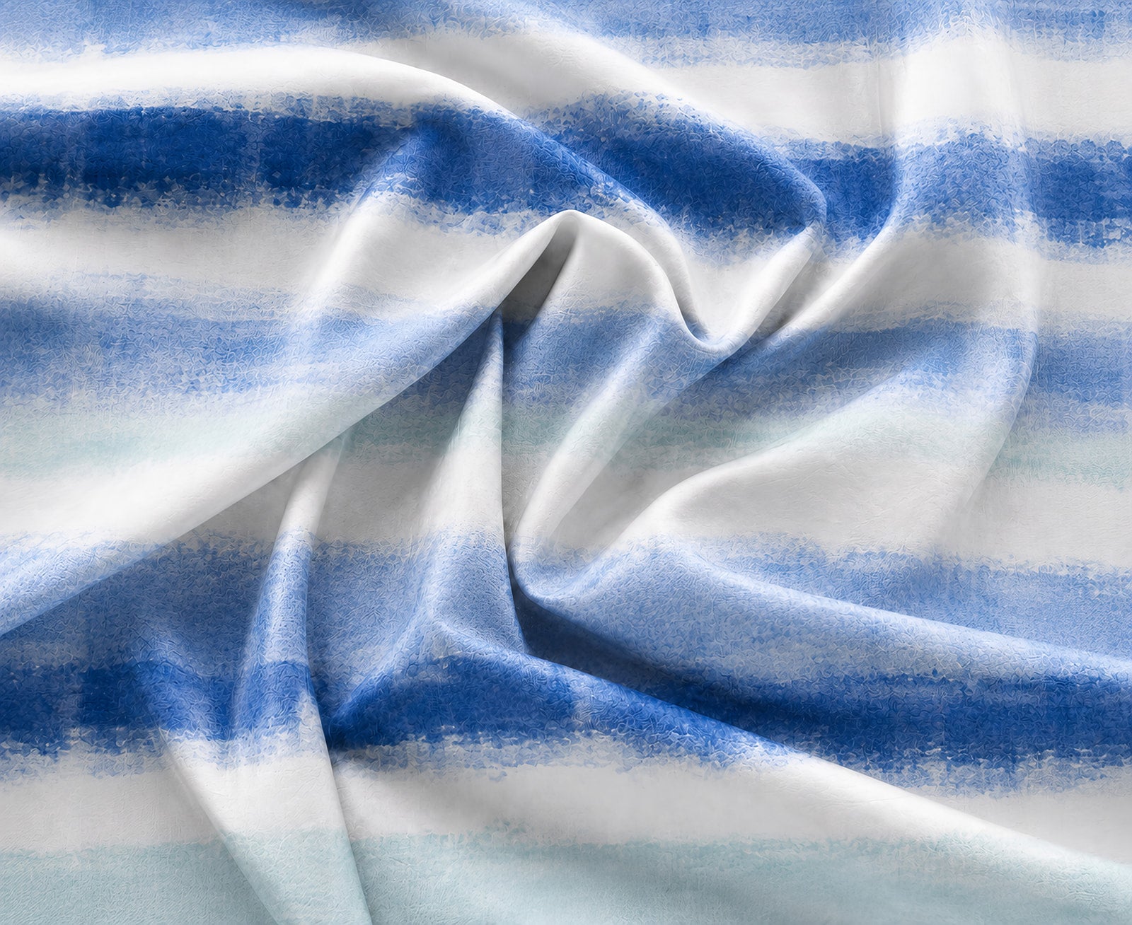 Luxe Meridian Blue Bedding Set - 8 Piece