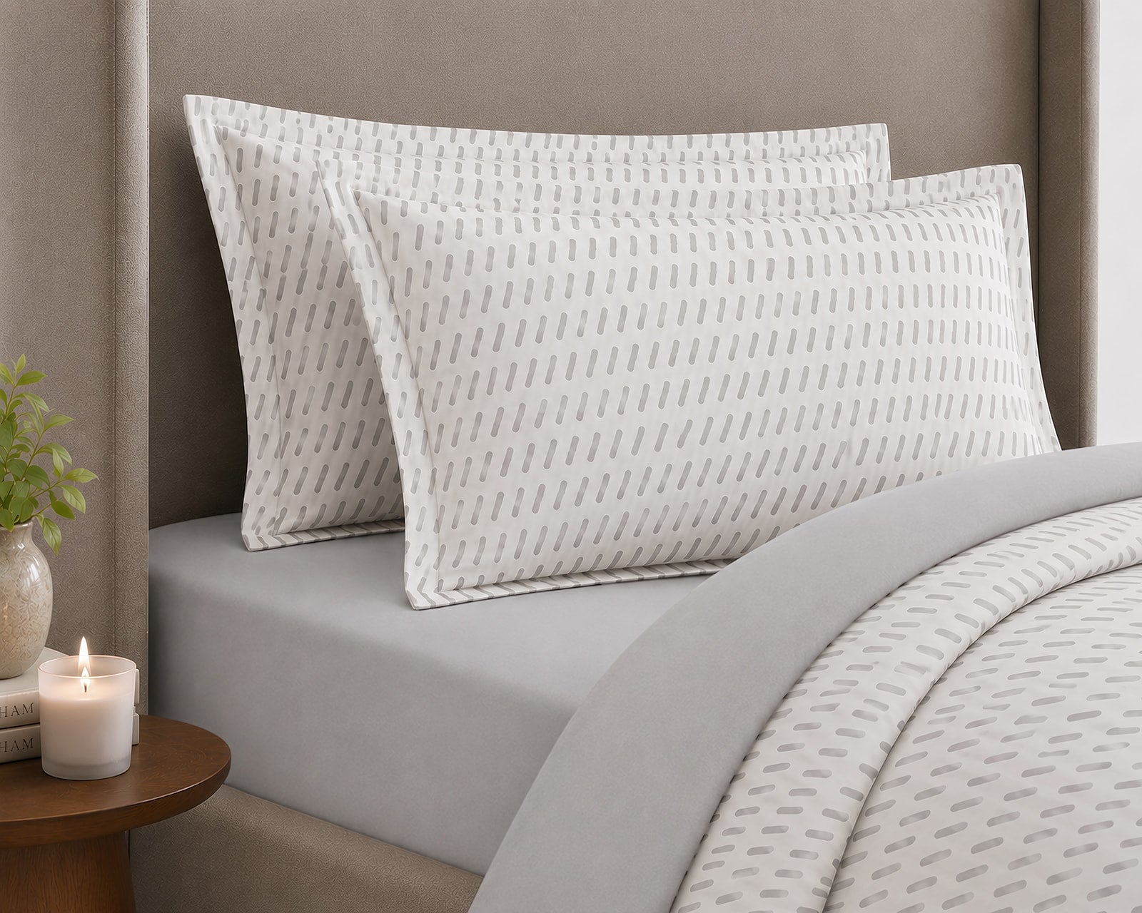Luxe Playful Strokes Bedding Set - 6 Piece