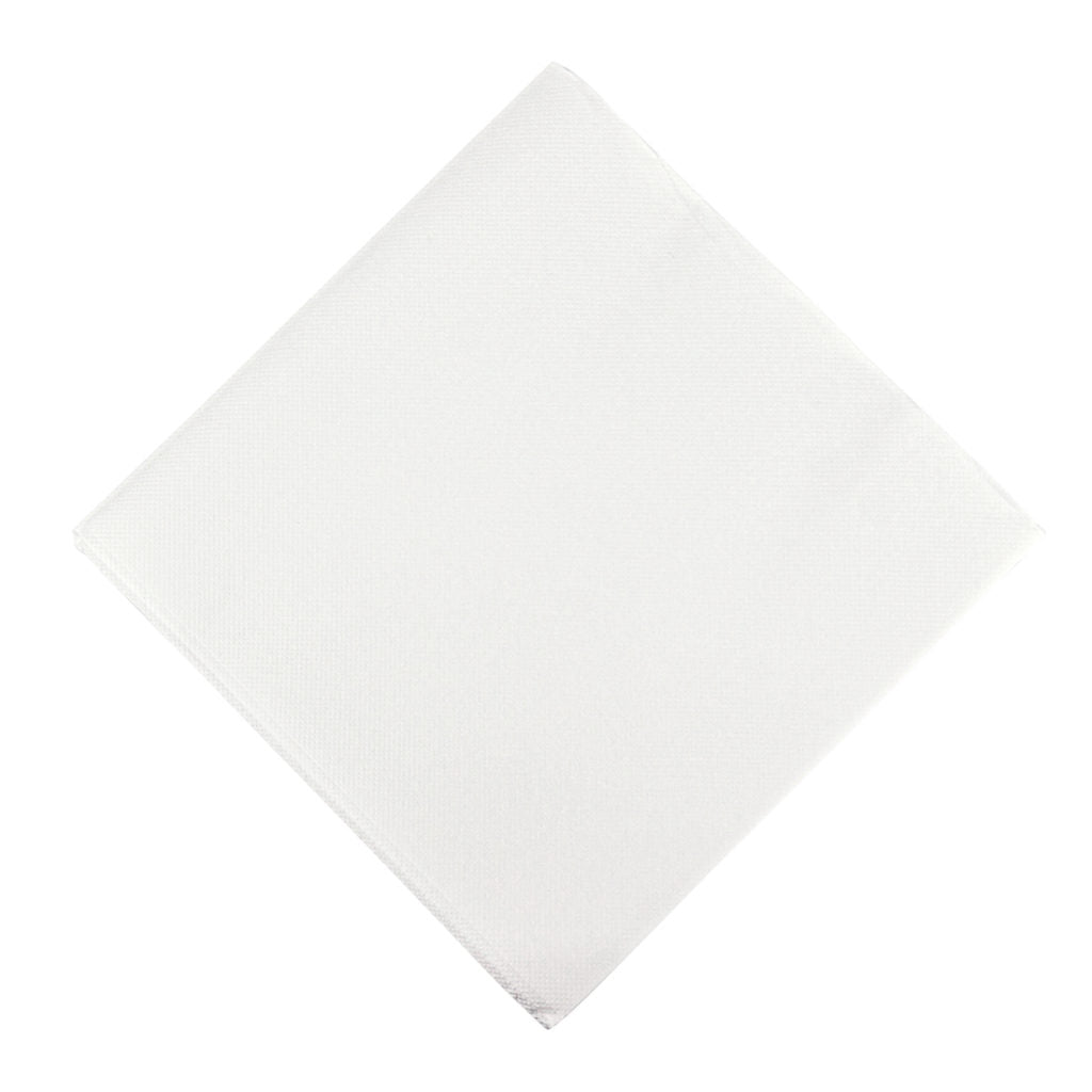 White Cloth-Like Dinner Napkins - The Closeout Connection