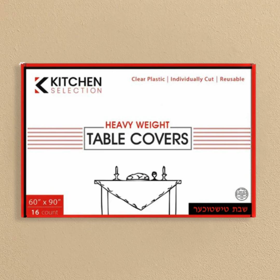 Clear Tablecloths - 16 Count