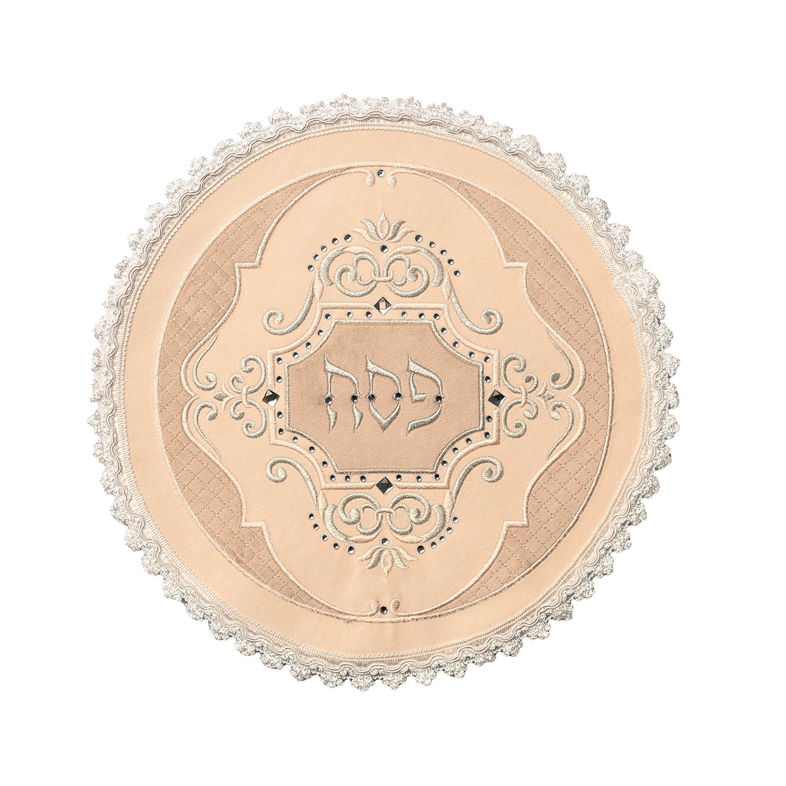 Round Matzah Cover 15.5 inch - The Closeout Connection