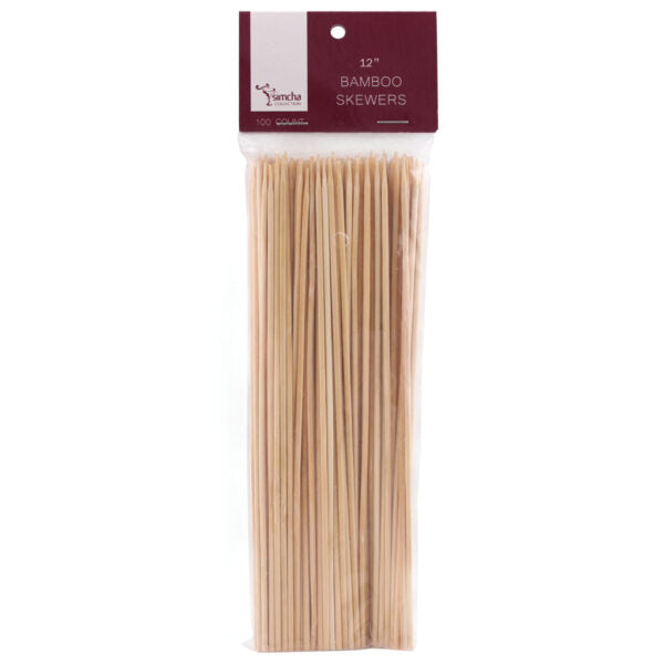 Bamboo Skewers 12 Inches - The Closeout Connection
