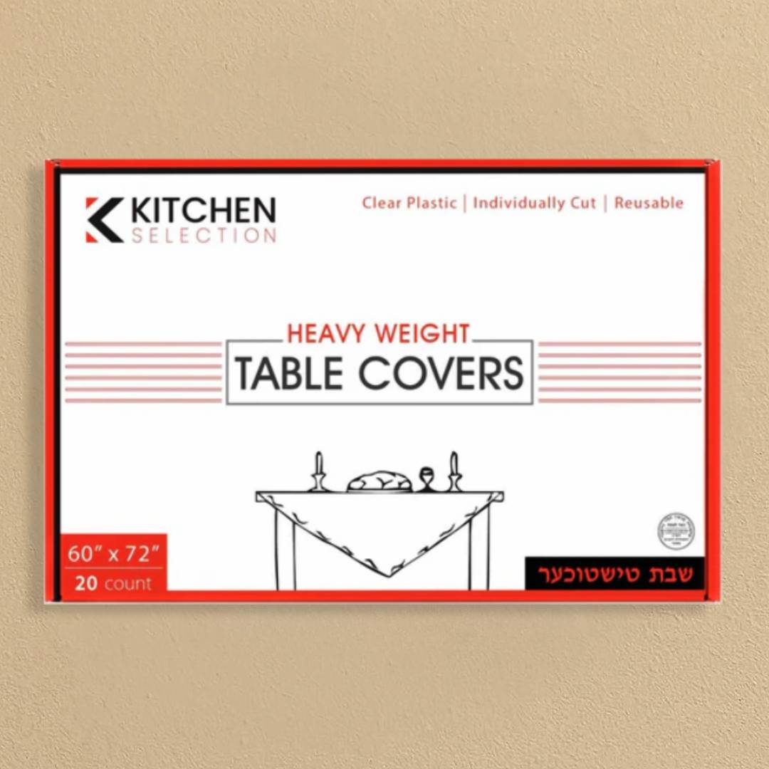 Clear Tablecloths - 20 Count