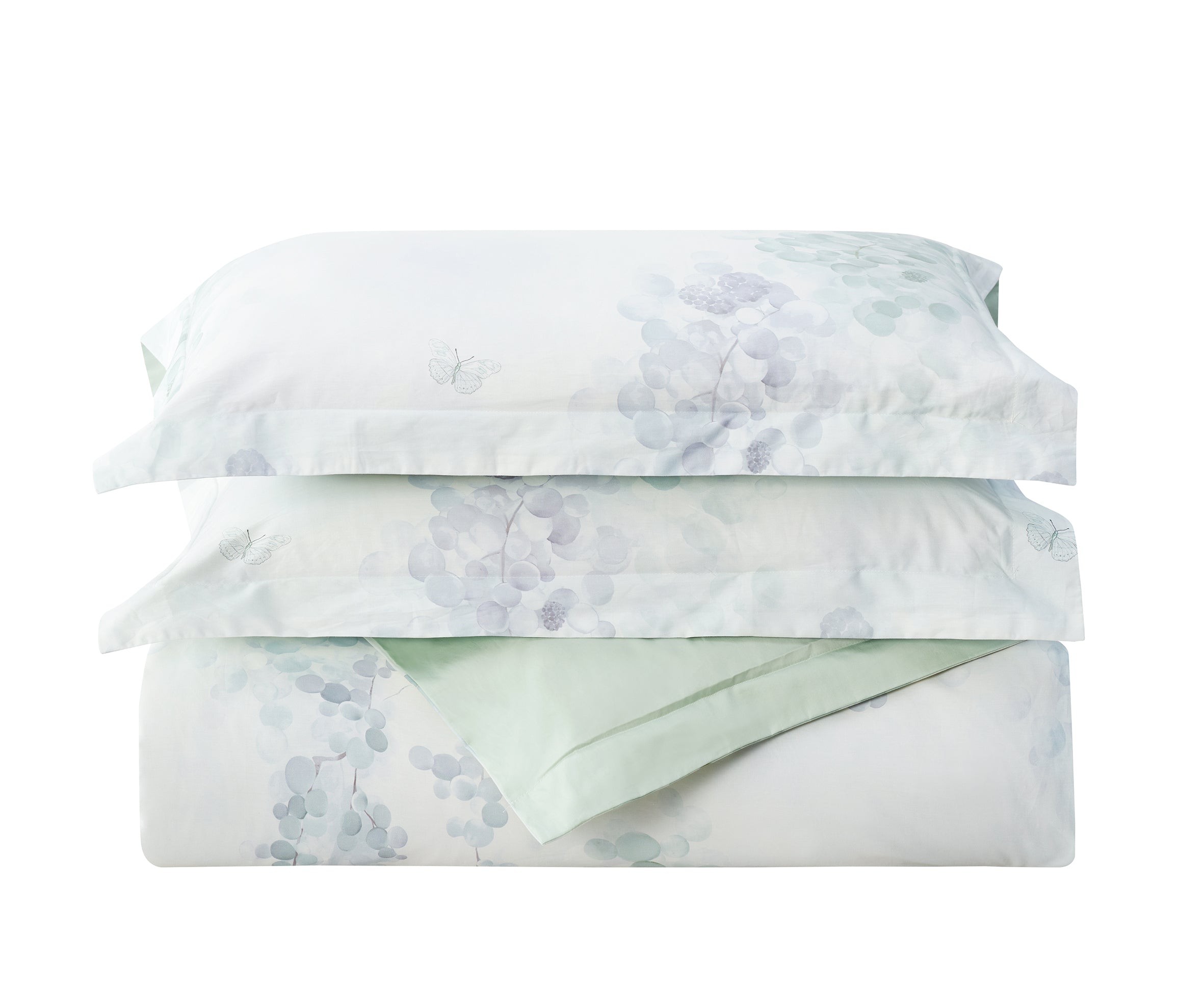 Eucalyptus Breeze 8 Piece Bedding Set stacked set