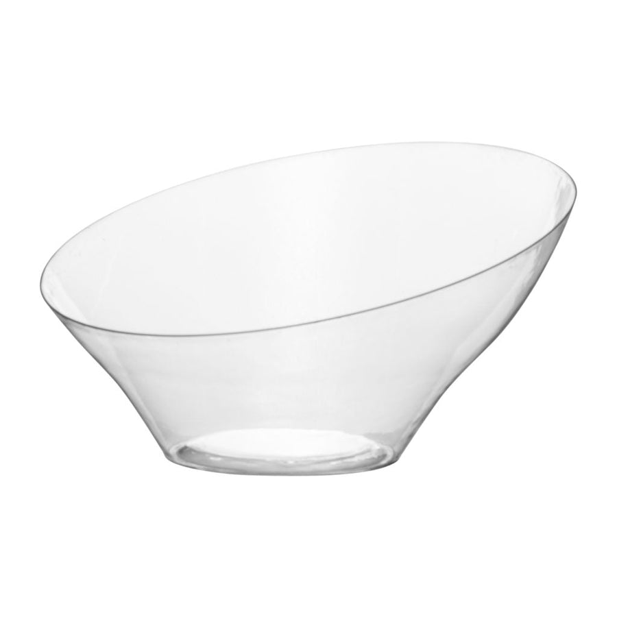 Angled Collection Clear Medium 16 oz Serving Bowl