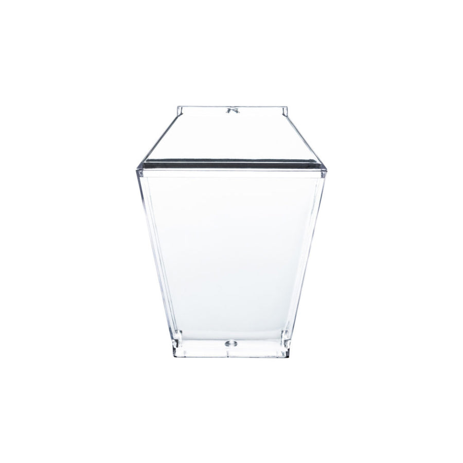 7 oz Square Cups w/ Lids - The Closeout Connection