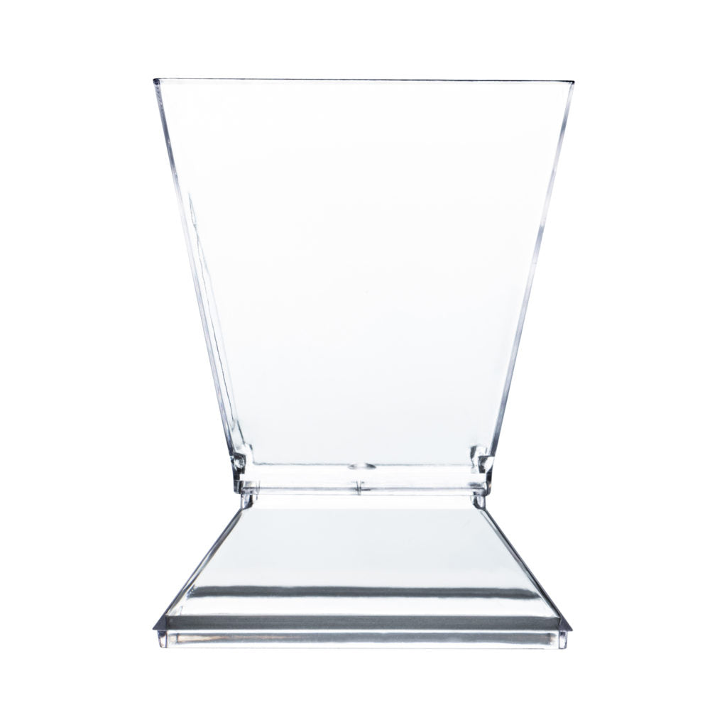 7 oz Square Cups w/ Lids - The Closeout Connection