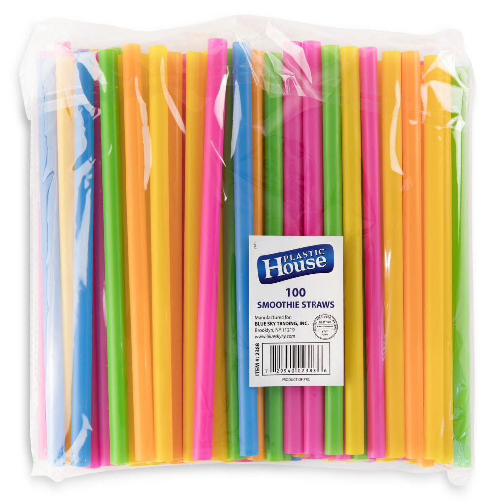 Smoothie Straws - 100 Count - The Closeout Connection