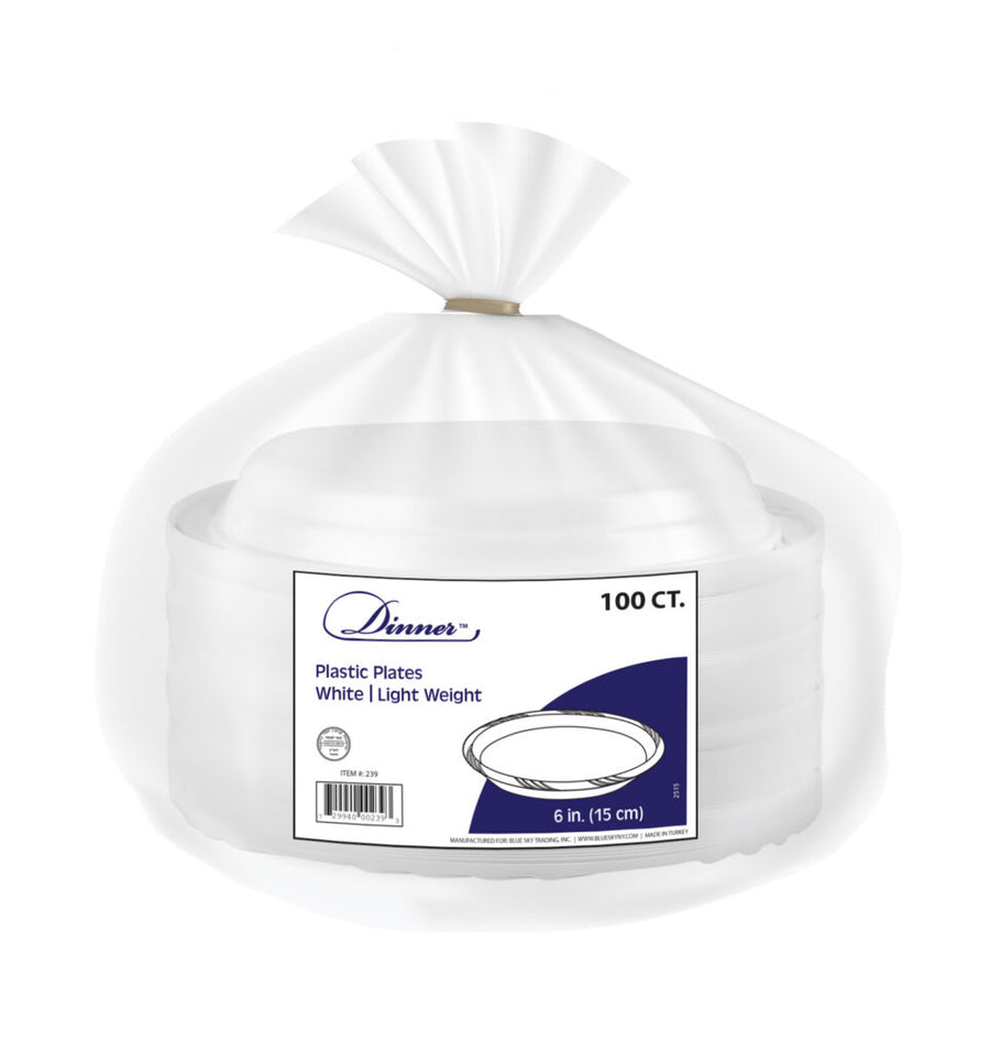 Dinner Collection White - 100 ct - The Closeout Connection