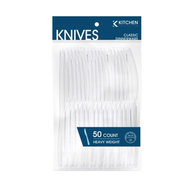 Heavy Weight Clear Knives by Kitchen Collection - The Closeout Connection
