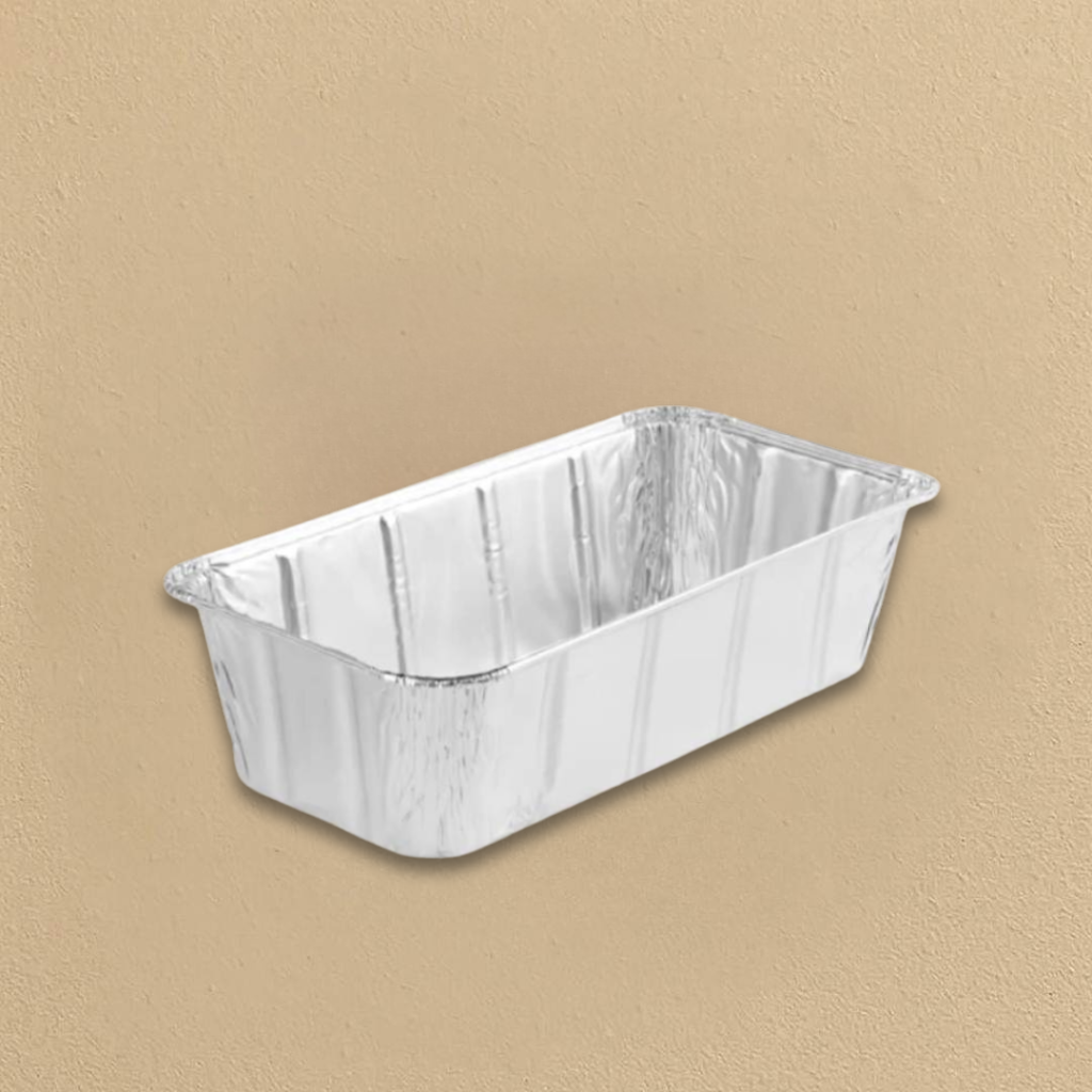 2 Lb. Aluminum Loaf Pans - 5 Count