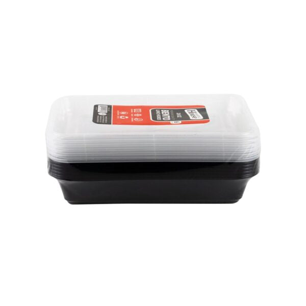 Bento Lunch Boxes Rectangular 28 oz - 6 Count
