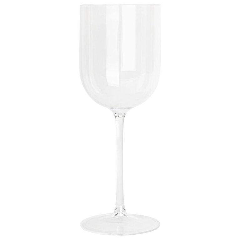 Clear Wine Goblets 12oz- 5 Count - The Closeout Connection