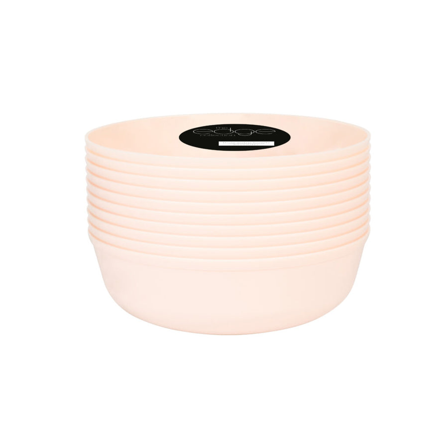 Edge Collection Soup Bowls Pink 16 oz - 10 Count