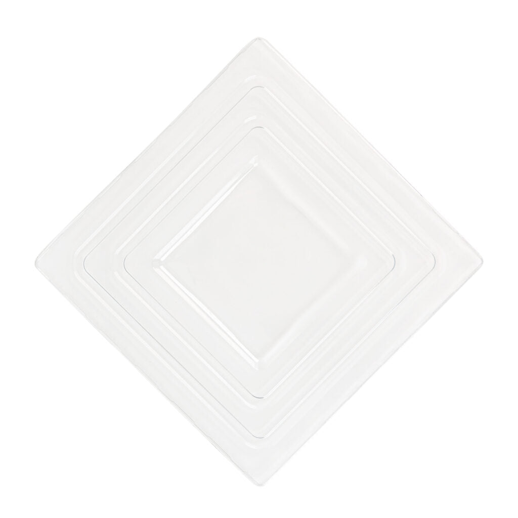 Square Salad Bowl Lid Large Clear - 1 Count - The Closeout Connection