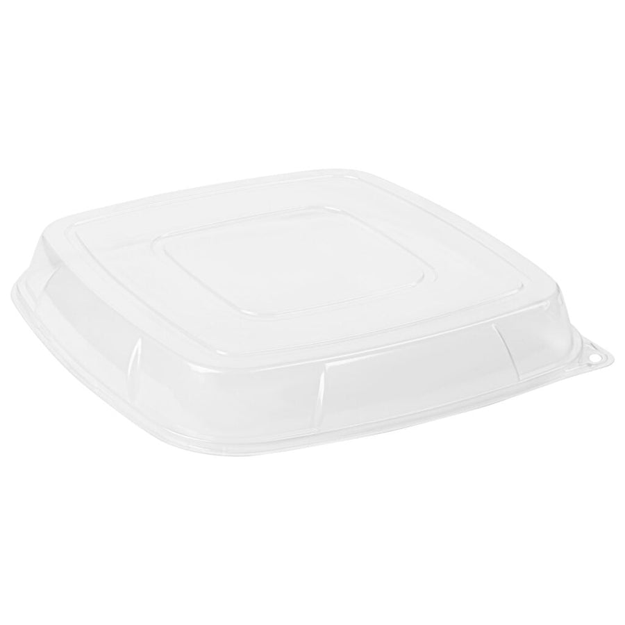Organic Square Tray Lid Clear 14" - The Closeout Connection