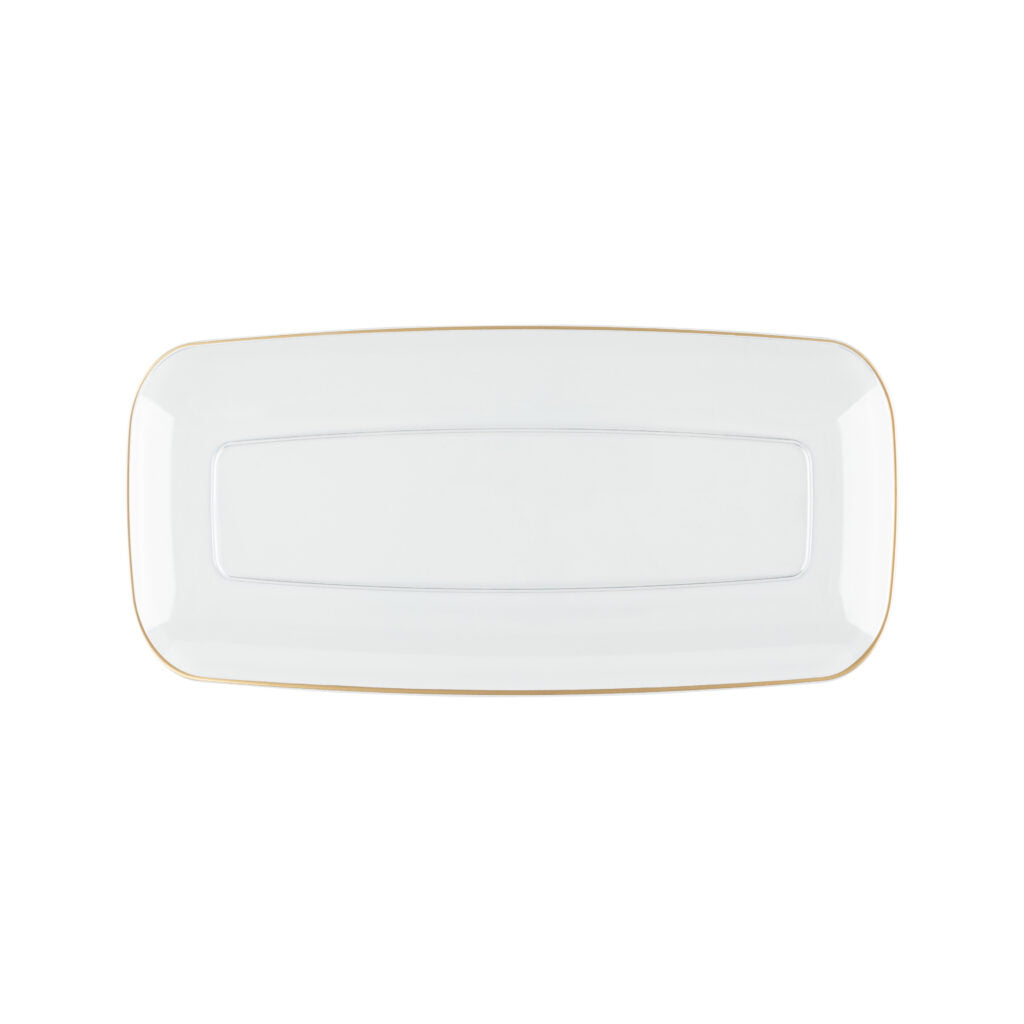 Organic Rectangle Tray 10.6″ - 2 Count - The Closeout Connection#Color_Clear Gold-Tray