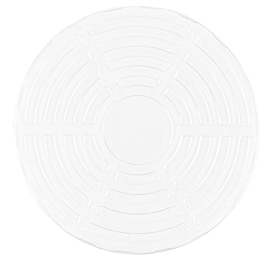 Organic Round Bowl Flat Lid Clear 112 oz - The Closeout Connection