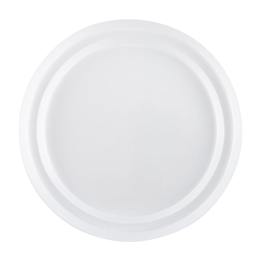 Sharp Plates 8 in & 10 in Combo White - 20 Count - The Closeout Connection