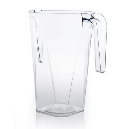 Clear Square Pitcher 80 oz