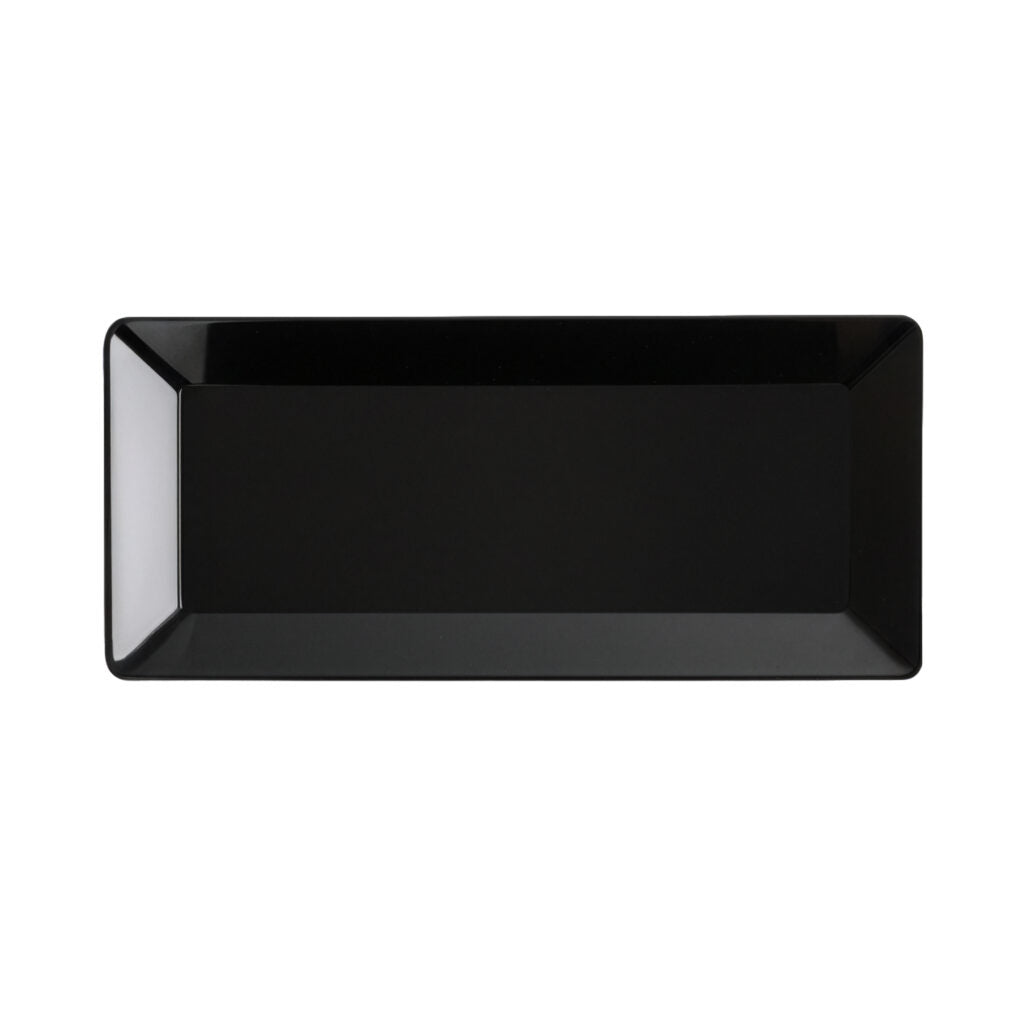 Black Rectangle Serving Tray 7″ x 15.75″ - 1 Count