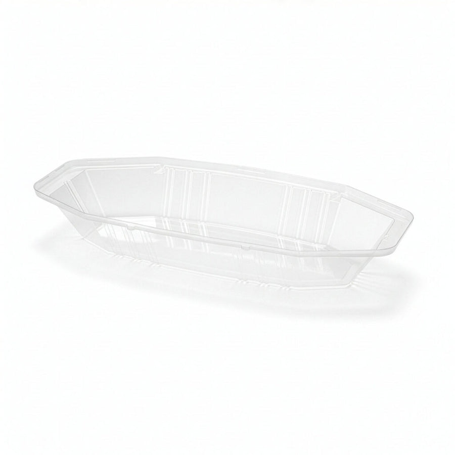 Clear Hard Serving Boats 15 oz - 12 Count