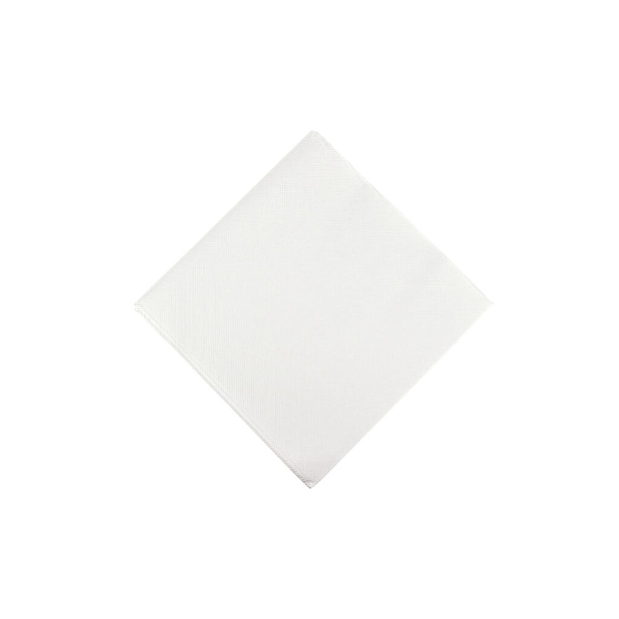 White Cloth-Like Cocktail Napkins - The Closeout Connection