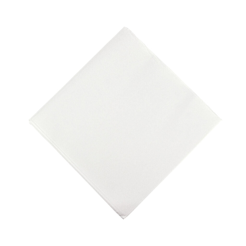 Cloth-Like Lunch Napkins White - detail