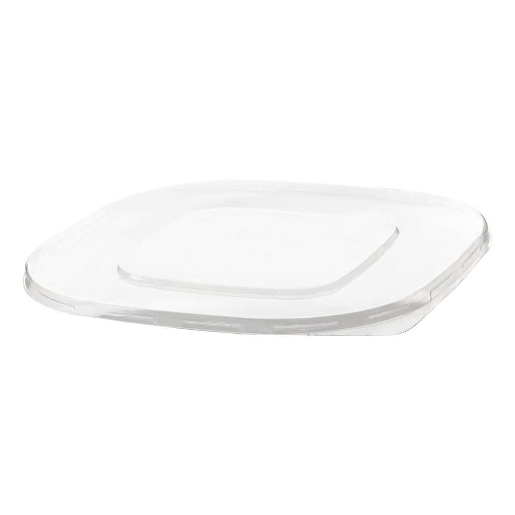 Lid for Hammered Square Bowls 96 oz - The Closeout Connection#Color_Clear