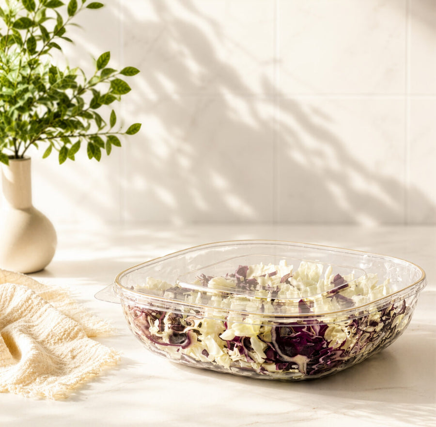 Lid for Hammered Square Bowls 96 oz - The Closeout Connection