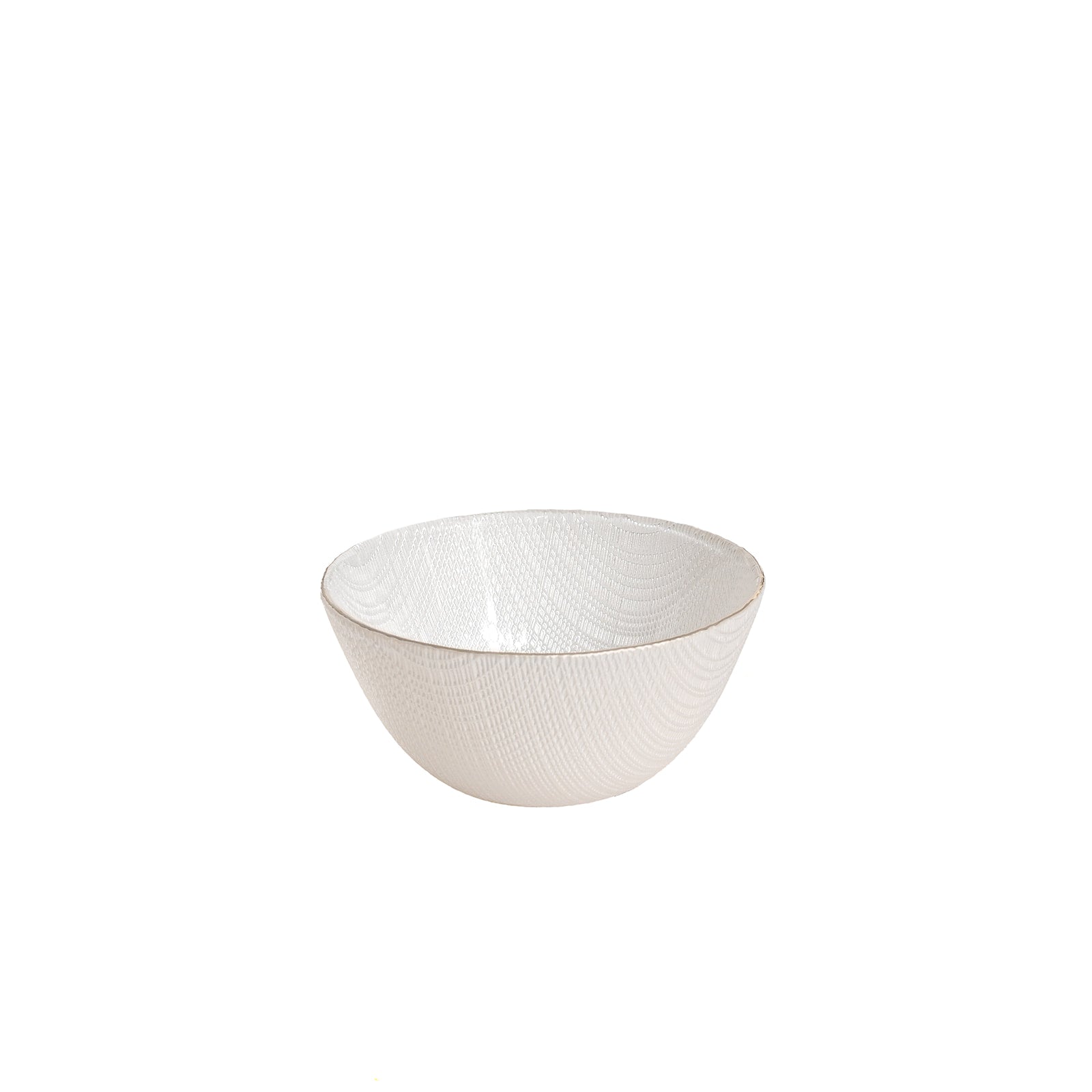 White Sketch Glass Dish Collection - The Closeout Connection
