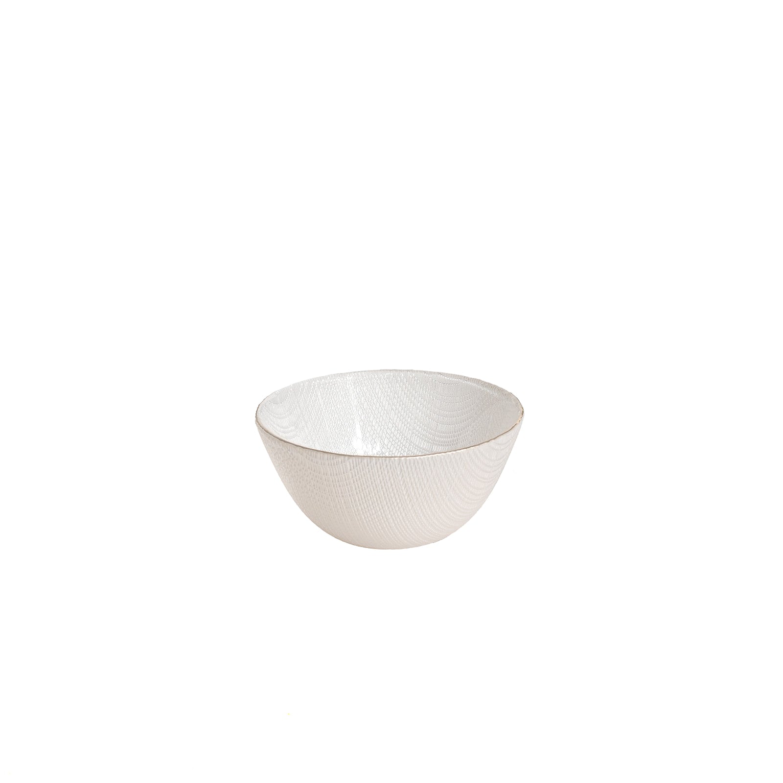 White Sketch Glass Dish Collection - The Closeout Connection