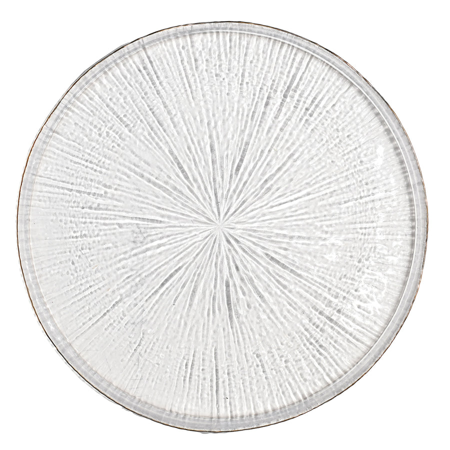 Clear Icicle Glass Dish Collection - The Closeout Connection