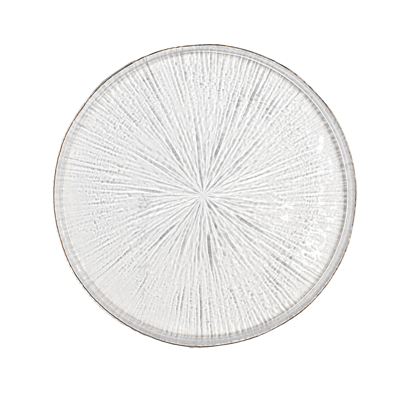 Clear Icicle Glass Dish Collection - The Closeout Connection