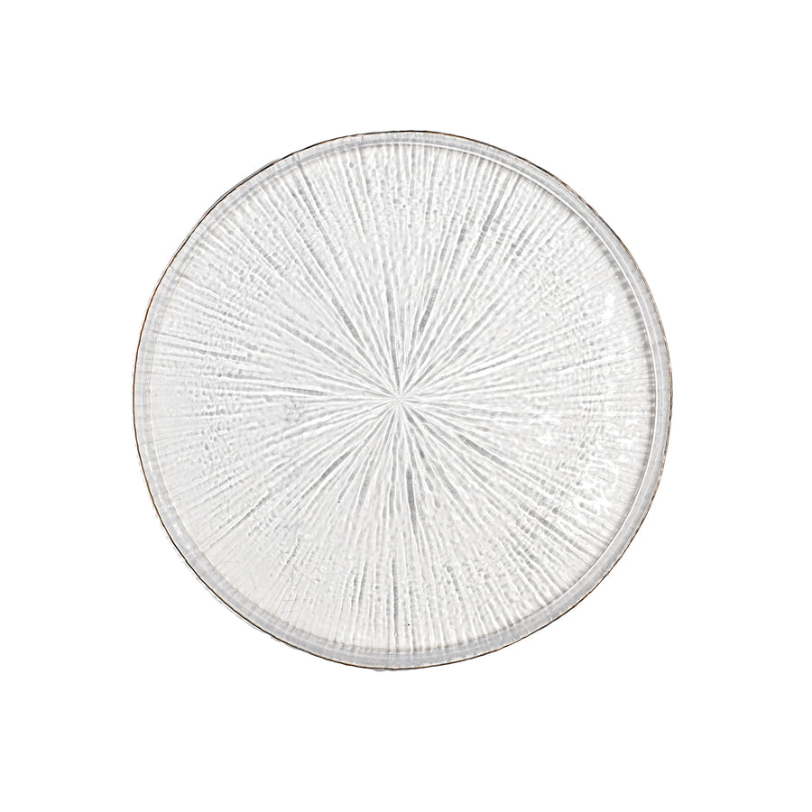 Clear Icicle Glass Dish Collection - The Closeout Connection