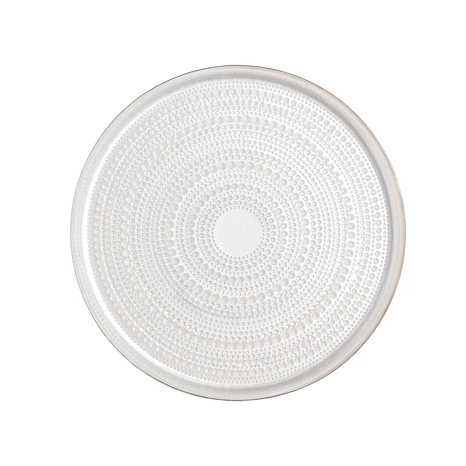 White Sketch Glass Dish Collection - The Closeout Connection