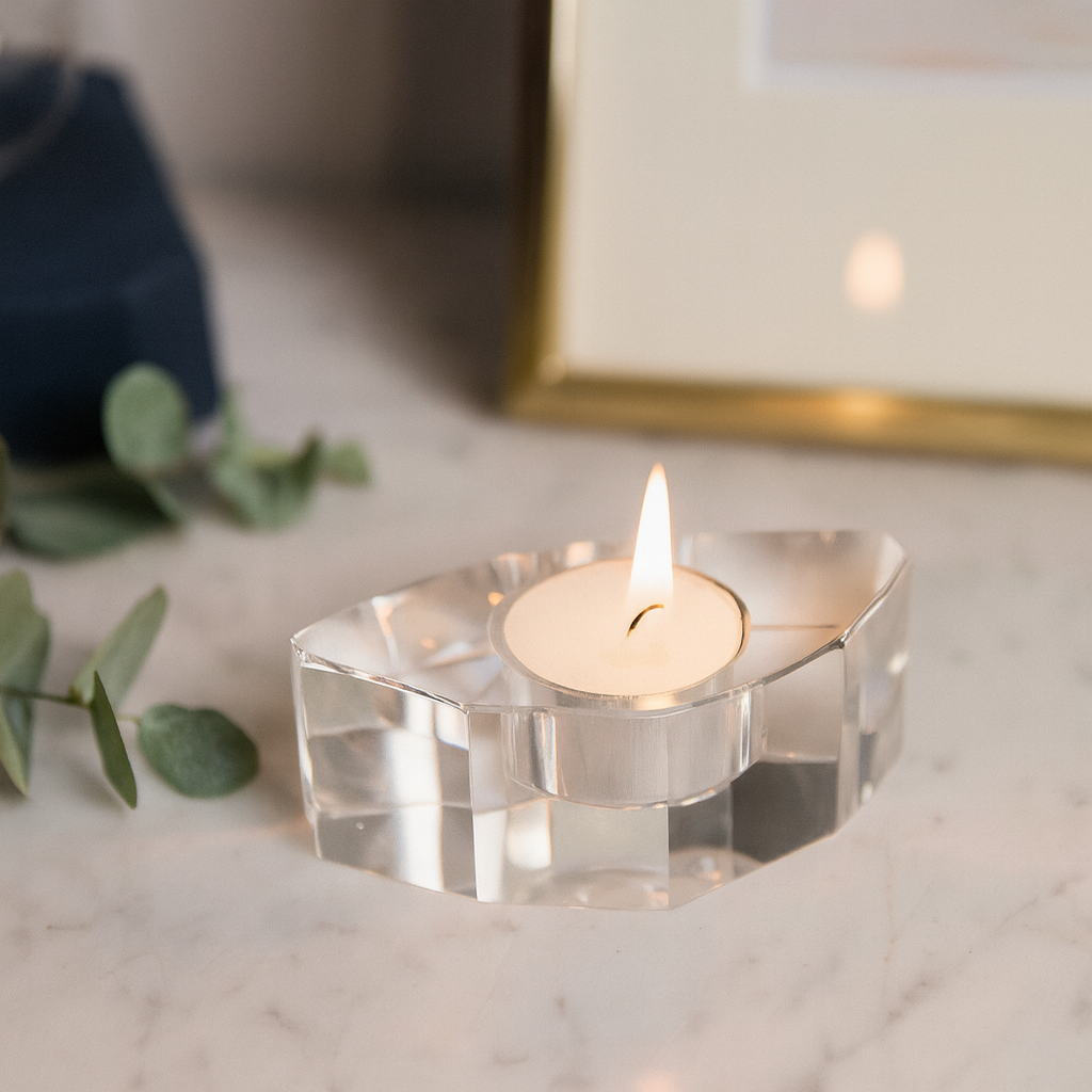 Abstract Oval-Shaped Candlestick