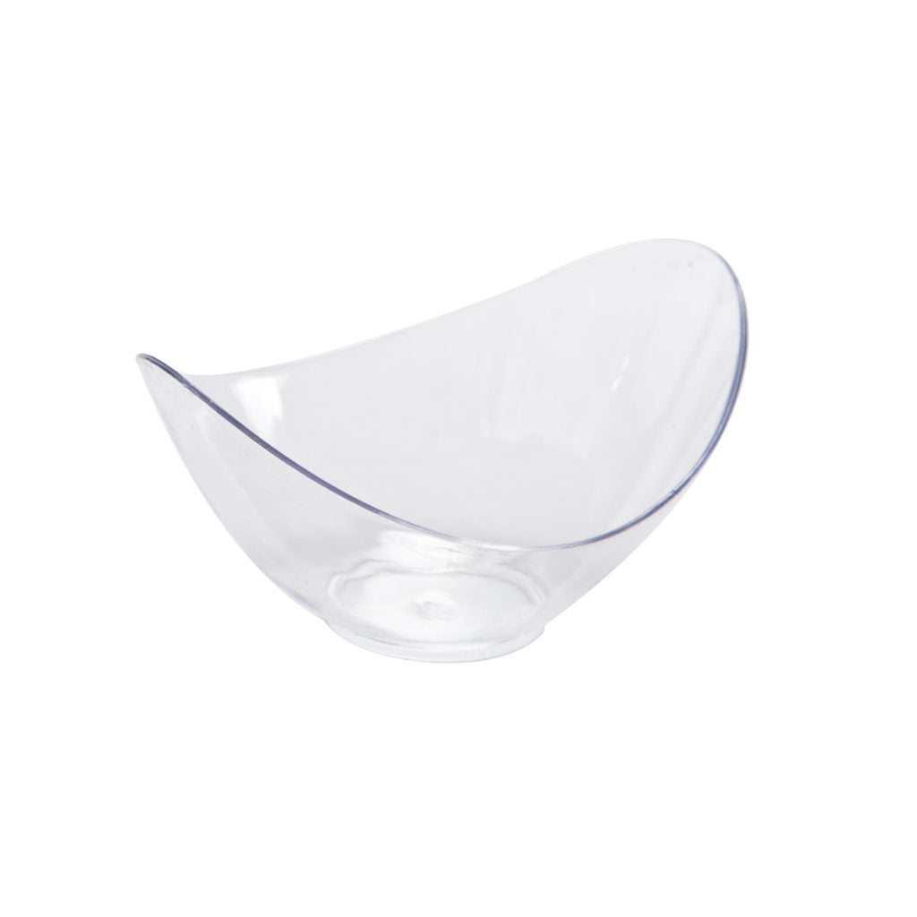MiniWare Clear Small Oval Dishes - 12 Count