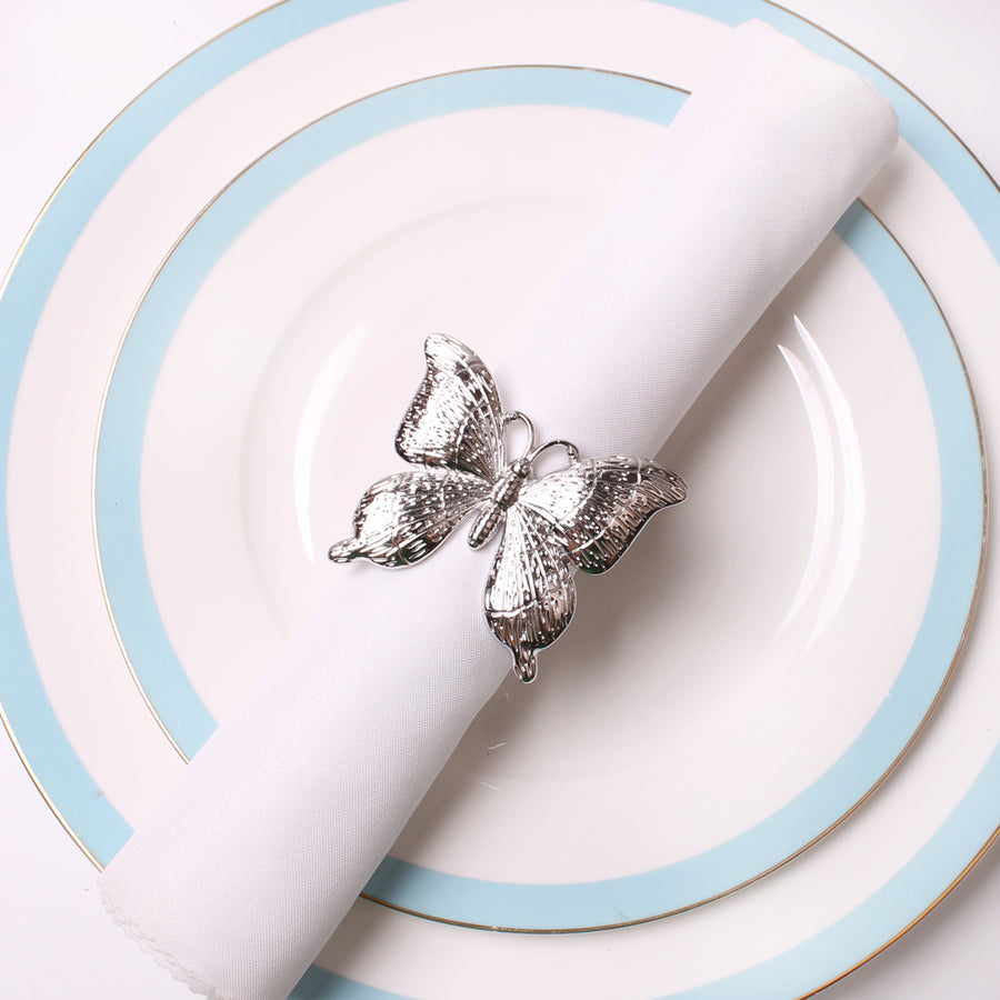 Butterfly Napkin Ring - 4 Count - The Closeout Connection