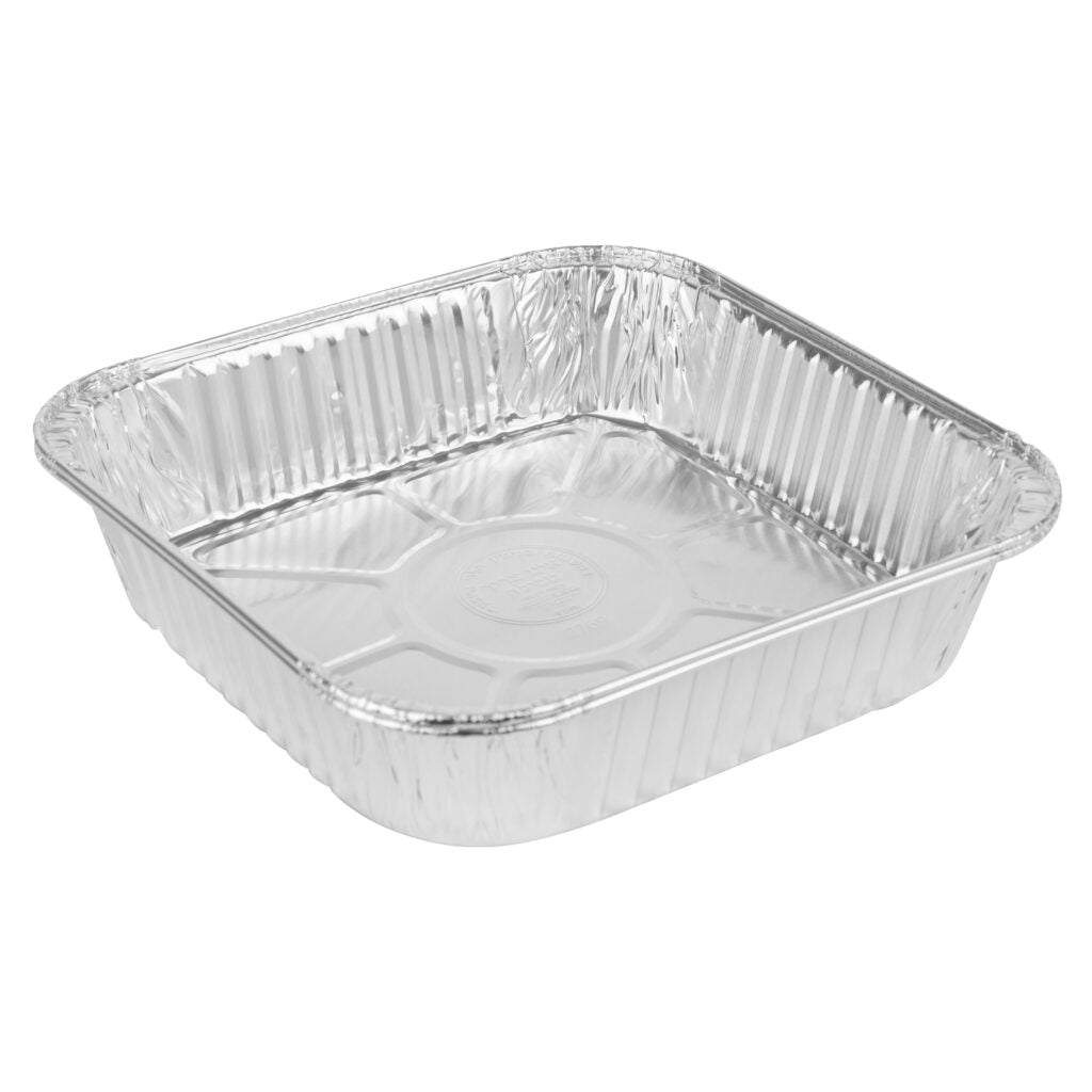 Square 8″ Aluminum Pans