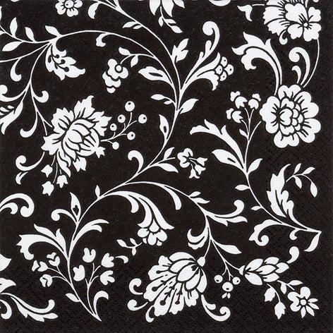 Arab White Lunch Napkins - 20 Count