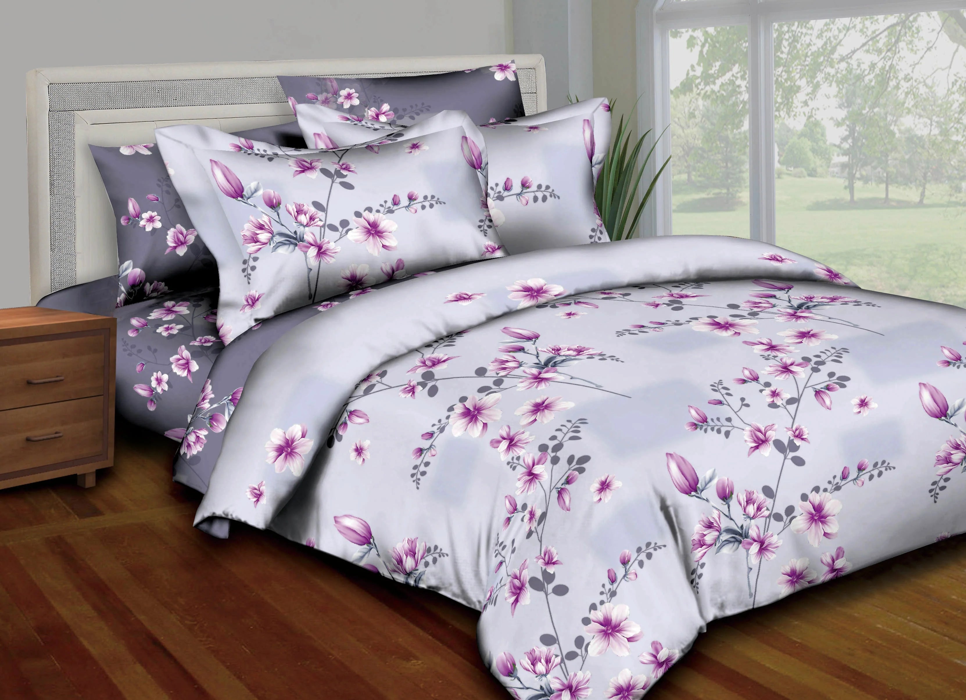 Wild Blossom Duvet Set - The Closeout Connection