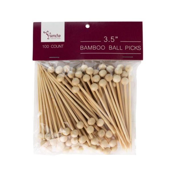 Bamboo Ball Picks