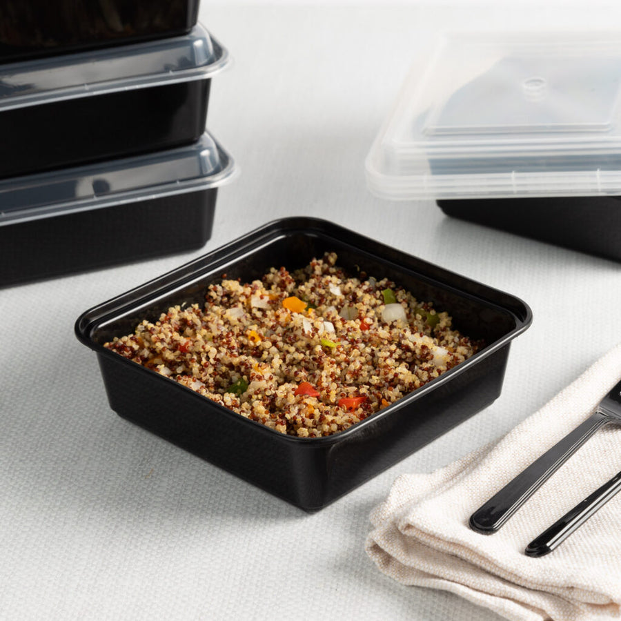 Bento Square Lunch Boxes - 6 Count - The Closeout Connection