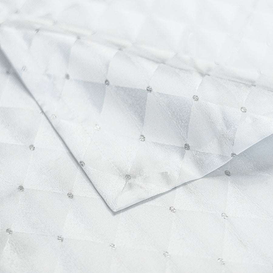 Brookfield White Tablecloth - The Closeout Connection