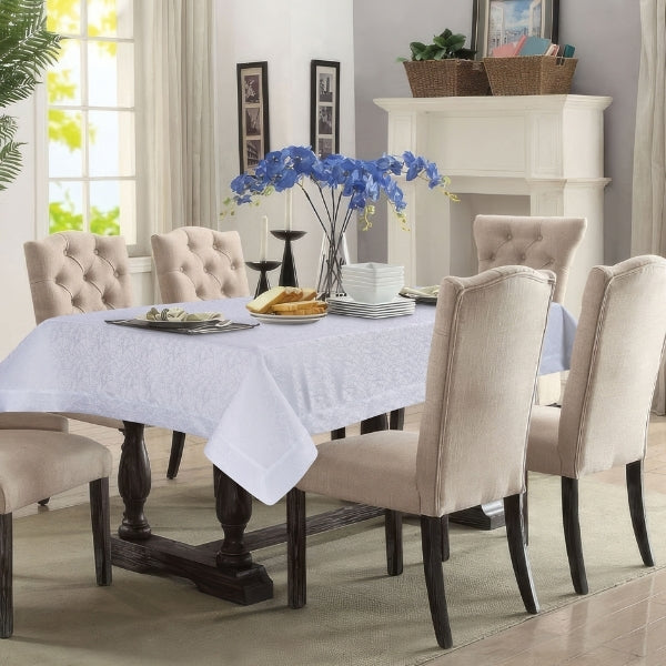 Brookline Spill Proof Tablecloth - The Closeout Connection